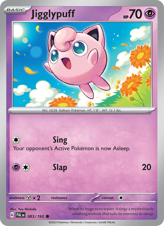 Jigglypuff (083/193) Reverse Holo card image
