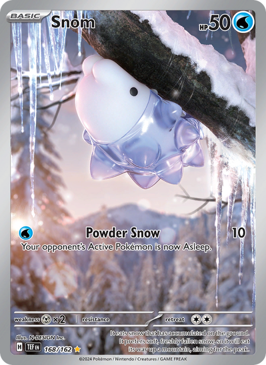 Snom (168/162) Holographic card image