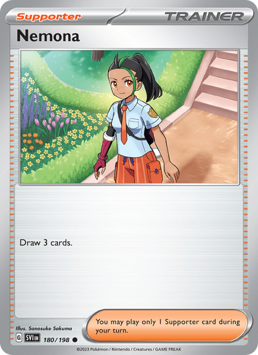 Nemona (180/198) Reverse Holo card image