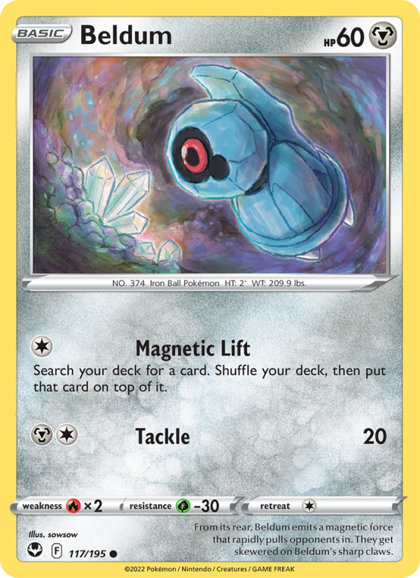Beldum (117/195) Reverse Holo card image