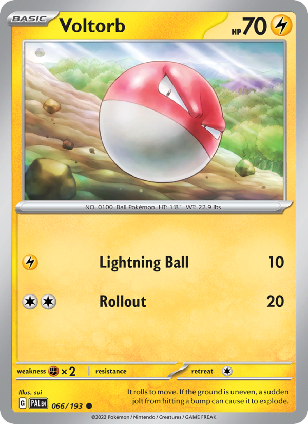 Voltorb (066/193) Reverse Holo card image