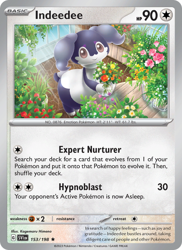 Indeedee (153/198) Regular card image