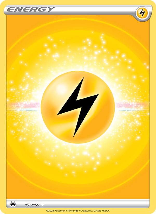 Lightning Energy (155/159) Holographic card image