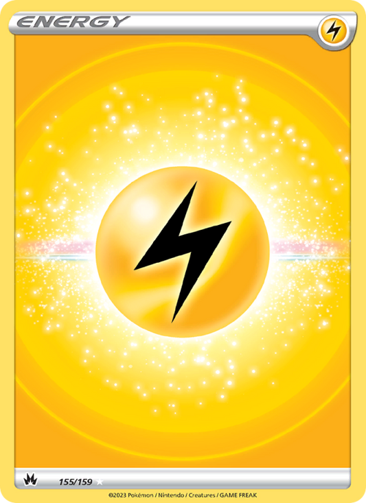 Lightning Energy (155/159) Holographic card image