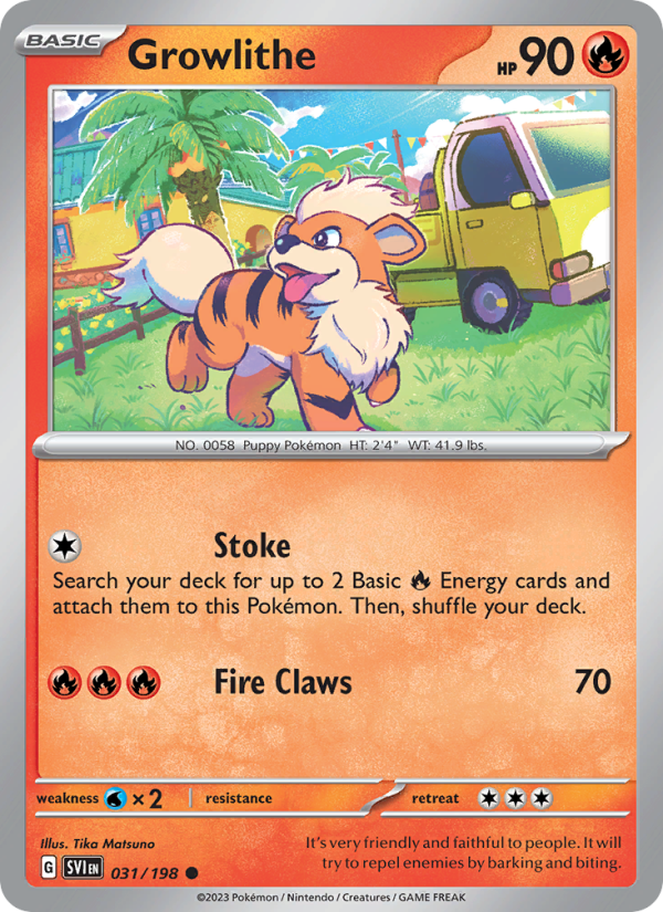 Growlithe (031/198) Reverse Holo card image