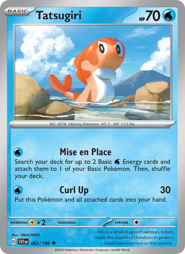 Tatsugiri (062/198) Reverse Holo card image