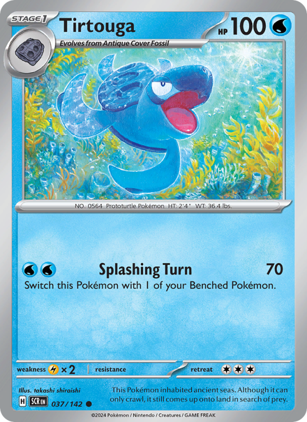 Tirtouga (037/142) Reverse Holo card image