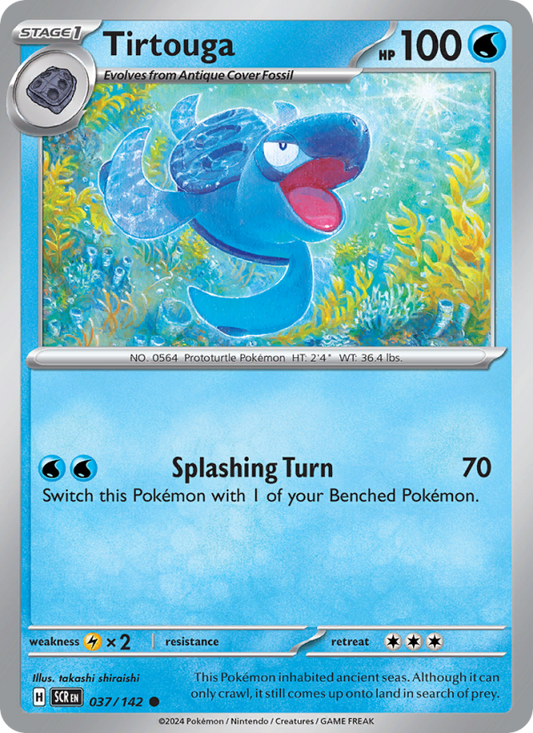 Tirtouga (037/142) Reverse Holo card image