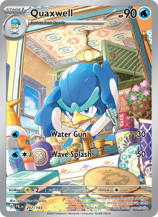 Quaxwell (207/193) Holographic card image