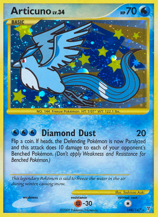 Articuno (148/147) Reverse Holo card image