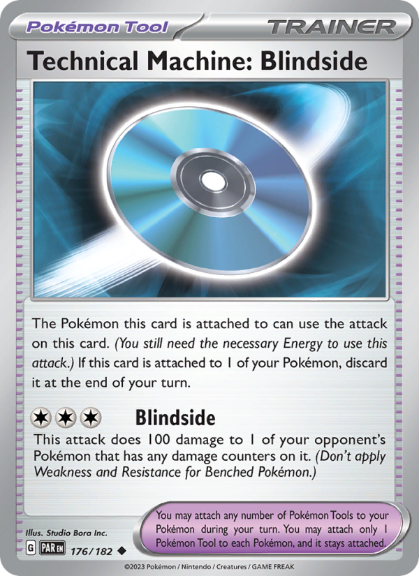 Technical Machine: Blindside (176/182) Reverse Holo card image