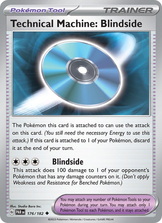 Technical Machine: Blindside (176/182) Reverse Holo card image
