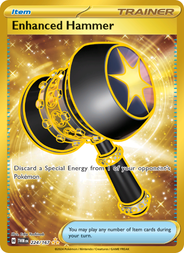 Enhanced Hammer (224/167) Holographic card image