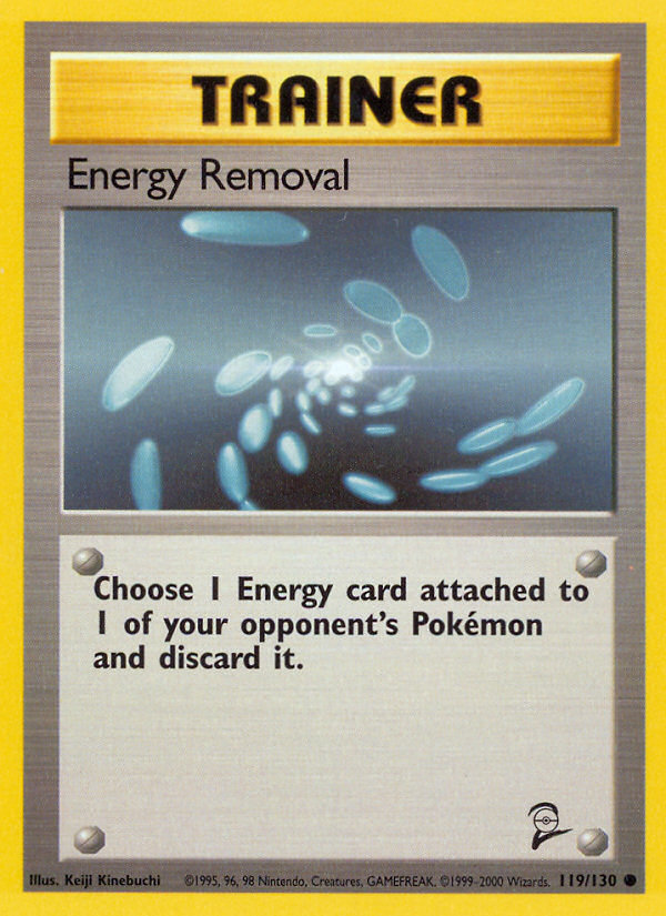 Energy Removal (119/130) Reverse Holo card image