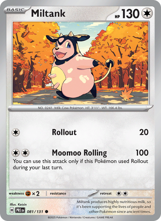 Miltank (081/131) Reverse Holo card image