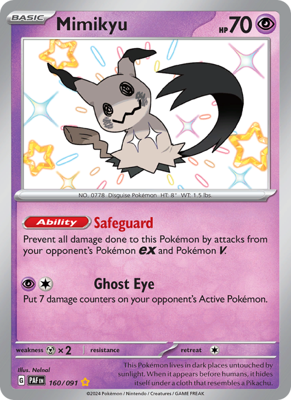 Mimikyu (160/91) Holographic card image