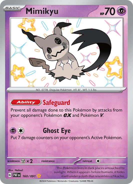 Mimikyu (160/91) Holographic card image