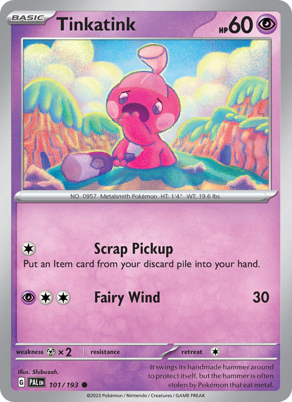 Tinkatink (101/193) Reverse Holo card image