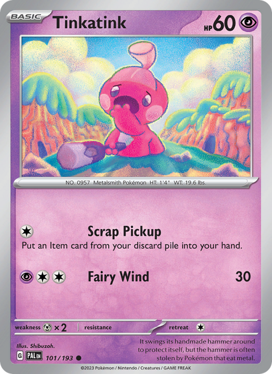 Tinkatink (101/193) Reverse Holo card image