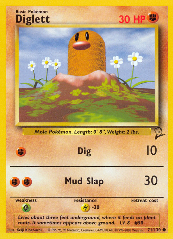 Diglett (071/130) Reverse Holo card image