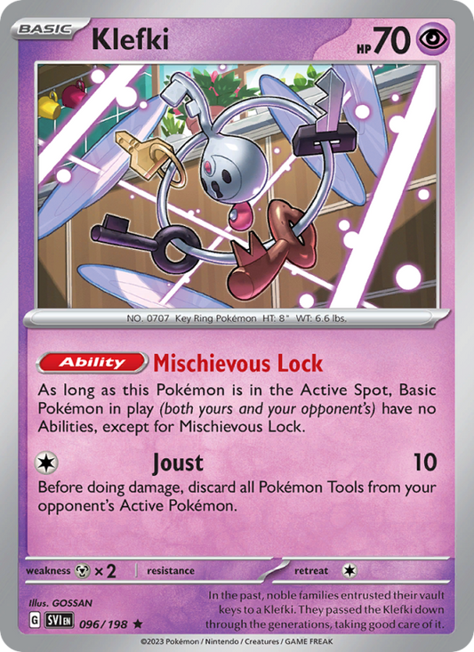 Klefki (096/198) Holographic card image
