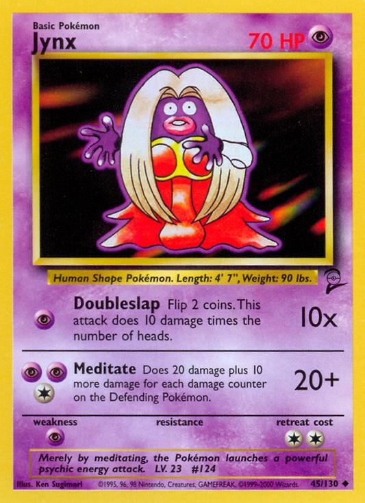 Jynx (045/130) Reverse Holo card image