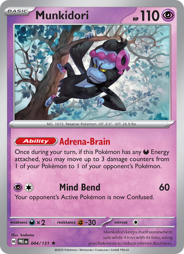 Munkidori (044/131) Reverse Holo card image