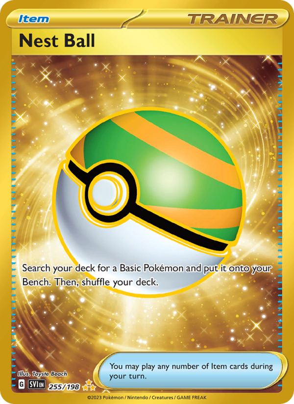 Nest Ball (255/198) Holographic card image