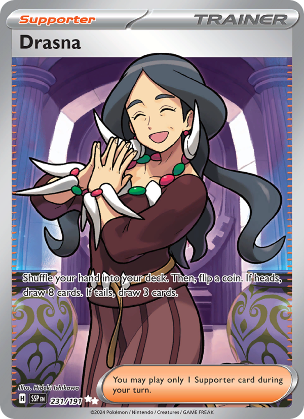 Drasna (231/191) Holographic card image