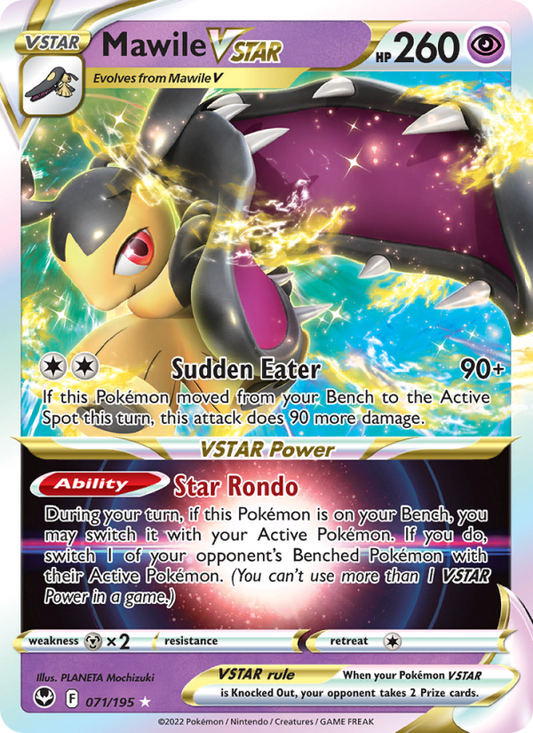 Mawile VSTAR (071/195) Holographic card image
