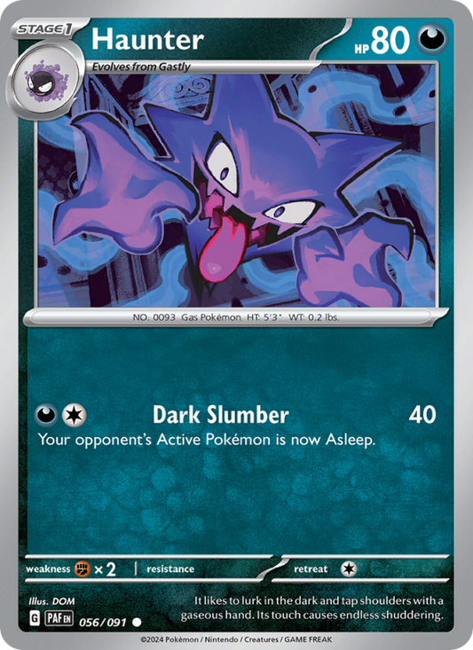 Haunter (056/91) Reverse Holo card image