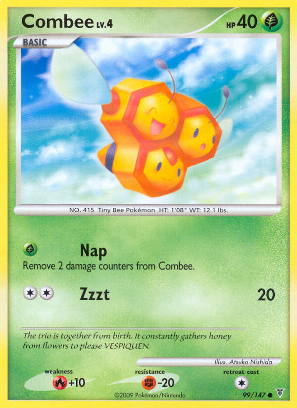 Combee (099/147) Reverse Holo card image
