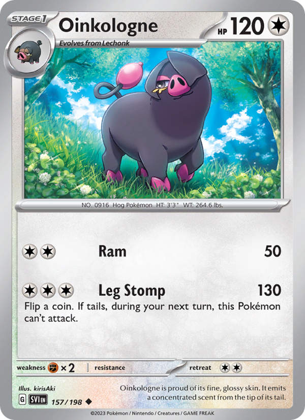 Oinkologne (157/198) Reverse Holo card image