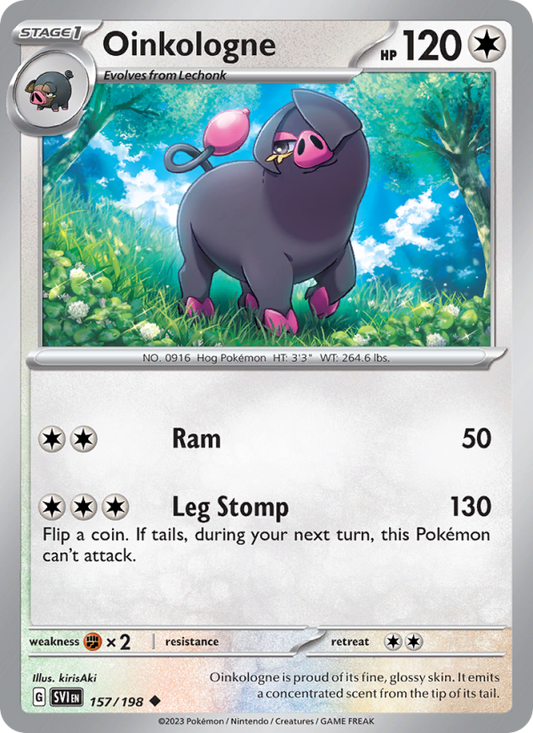 Oinkologne (157/198) Reverse Holo card image