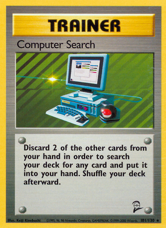 Computer Search (101/130) Reverse Holo card image