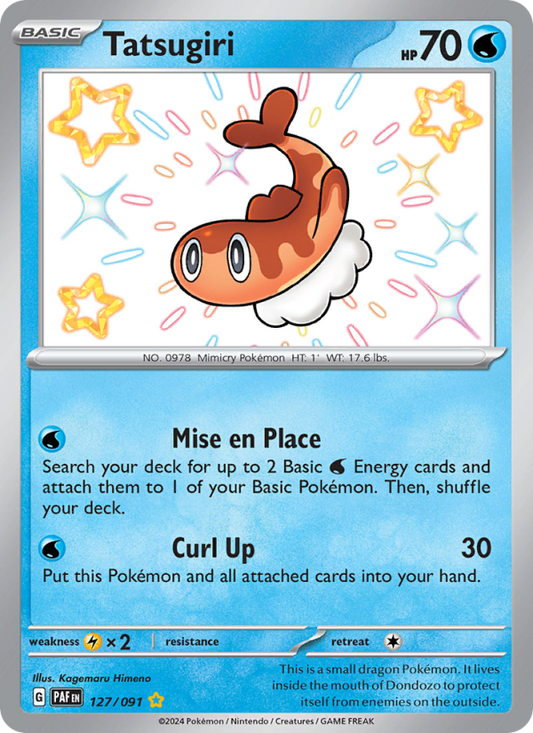 Tatsugiri (127/91) Holographic card image