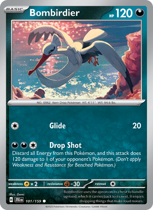 Bombirdier (101/159) Reverse Holo card image