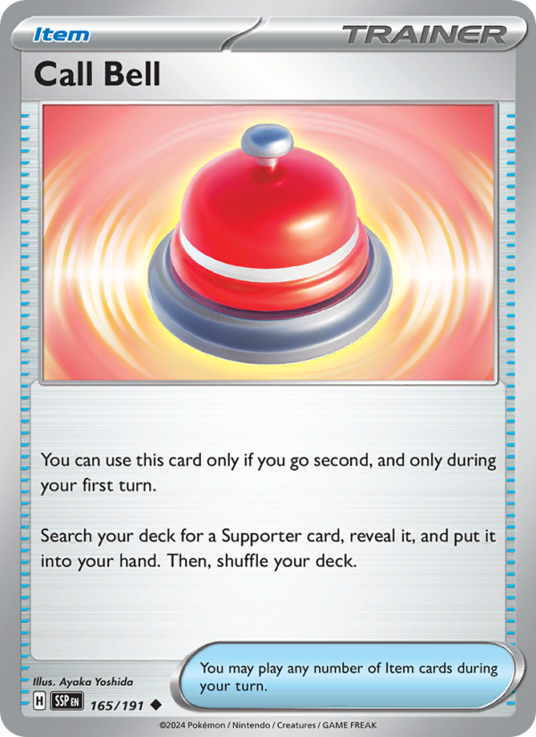 Call Bell (165/191) Reverse Holo card image