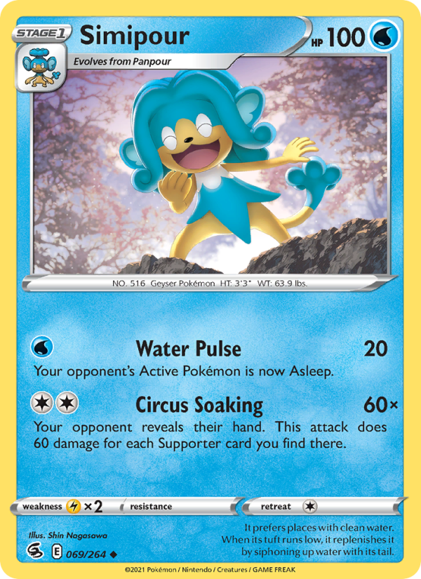 Simipour (069/264) Reverse Holo card image