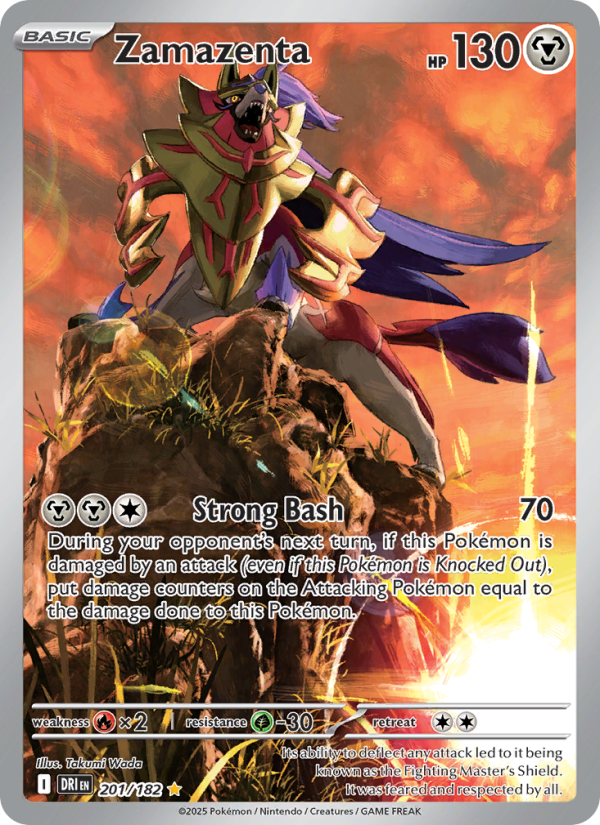 Zamazenta (201/182) Reverse Holo card image