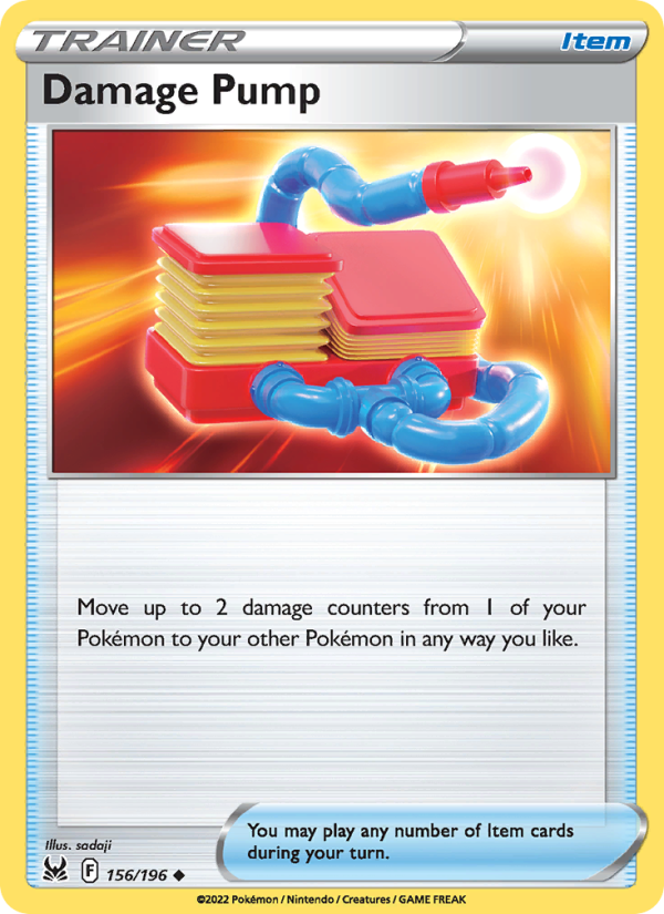Damage Pump (156/196) Reverse Holo card image