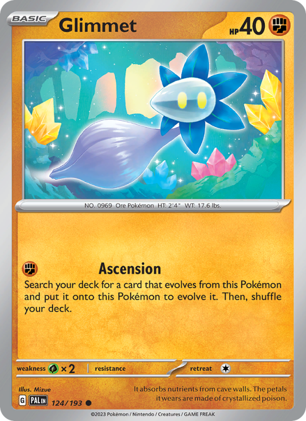 Glimmet (124/193) Reverse Holo card image