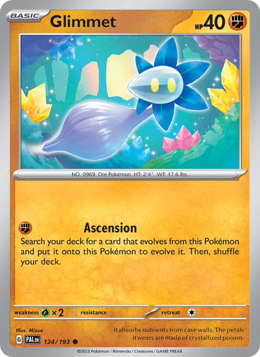 Glimmet (124/193) Reverse Holo card image