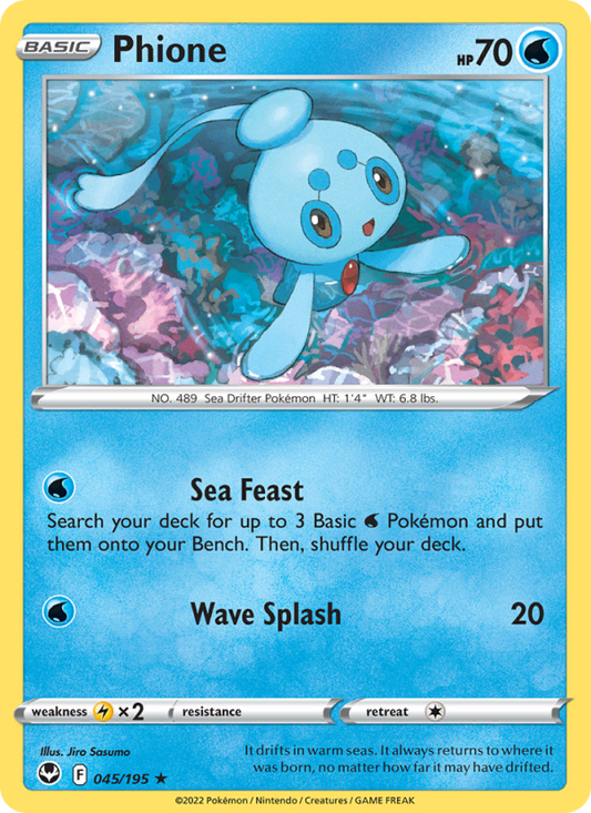 Phione (045/195) Reverse Holo card image