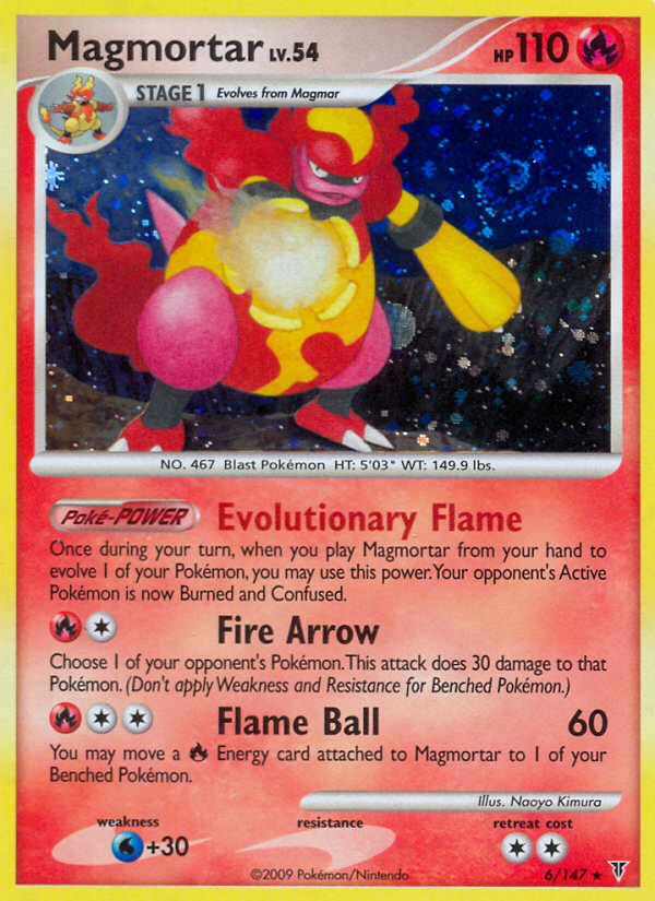 Magmortar (006/147) Reverse Holo card image