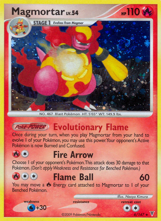 Magmortar (006/147) Reverse Holo card image