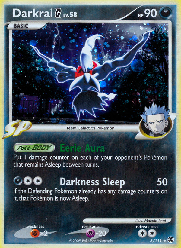 Darkrai G (003/111) Reverse Holo card image