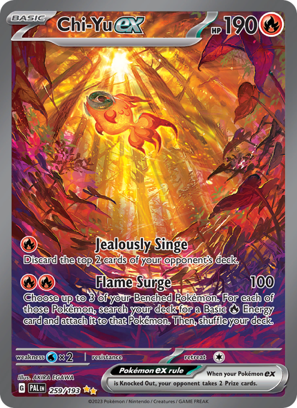 Chi-Yu ex (259/193) Holographic card image