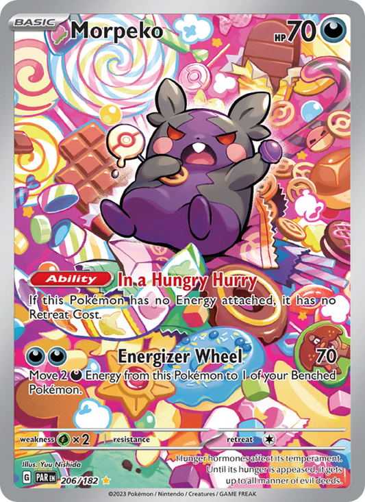 Morpeko (206/182) Holographic card image
