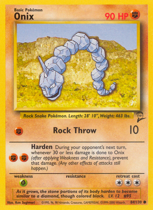 Onix (084/130) Reverse Holo card image